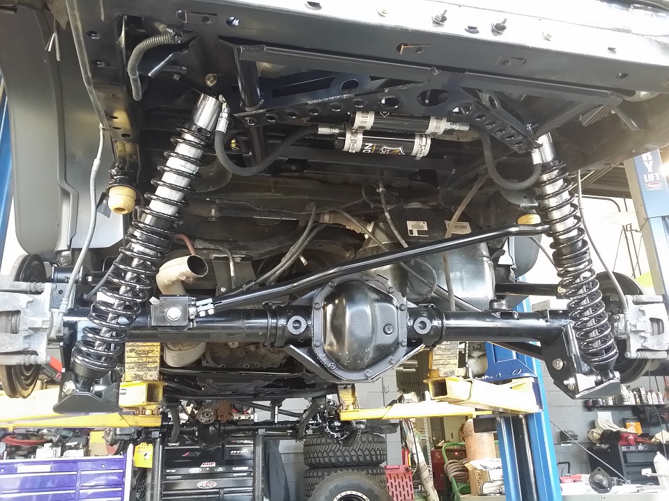 07-14 Jeep JK  – 4″ Adjustable Stage 2 Coilover Conversion System |  Krazy House Customs